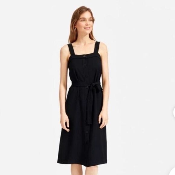 Everlane Dresses & Skirts - NWT Everlane Go Weave button down tank midi dress size 12 missing sash